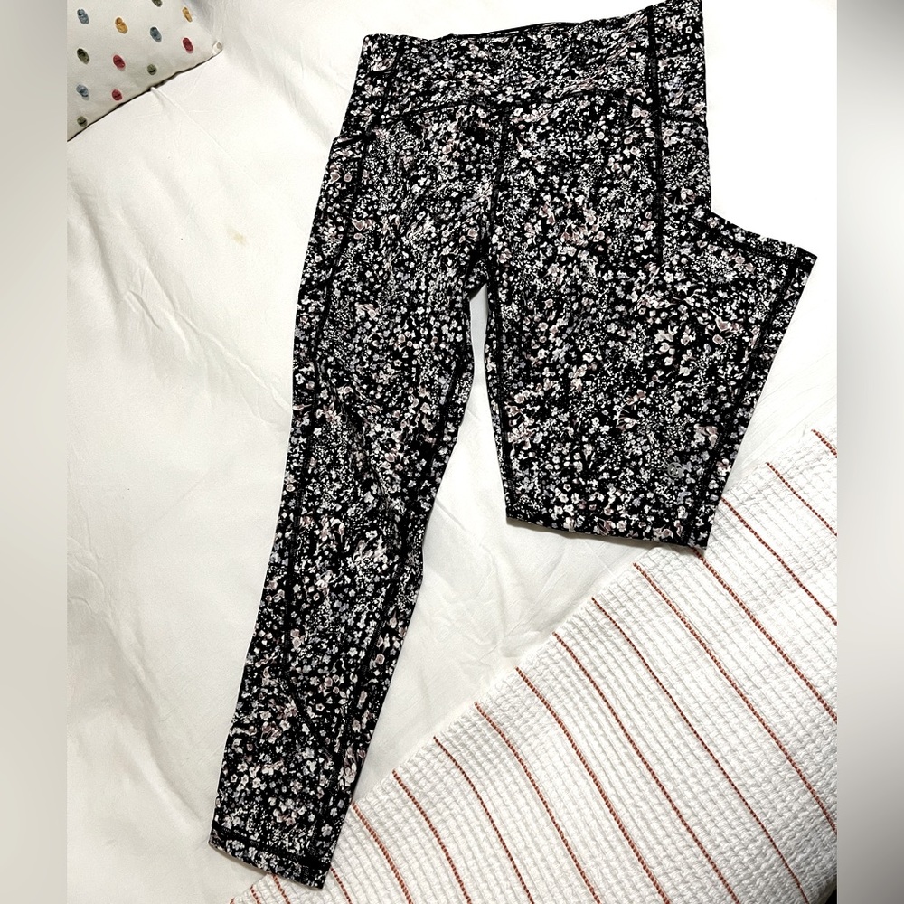 Lululemon floral print leggings